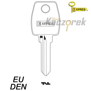 Expres 087 - klucz surowy mosiężny - EUDEN